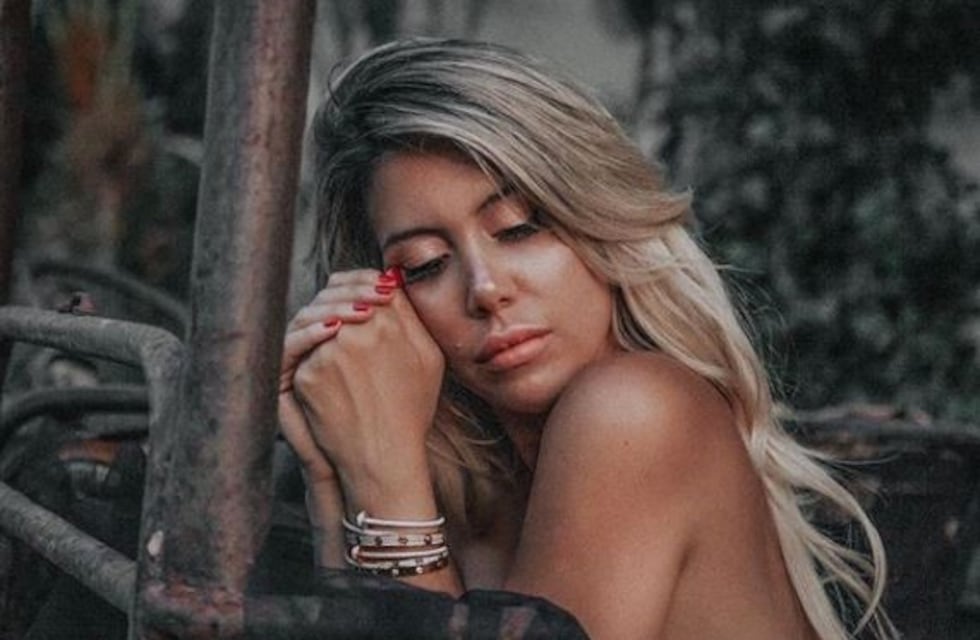 Wanda Nara subió la temperatura en Instagram con un topless