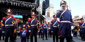 El "mini Granadero" que emocionó a todos en Azul
