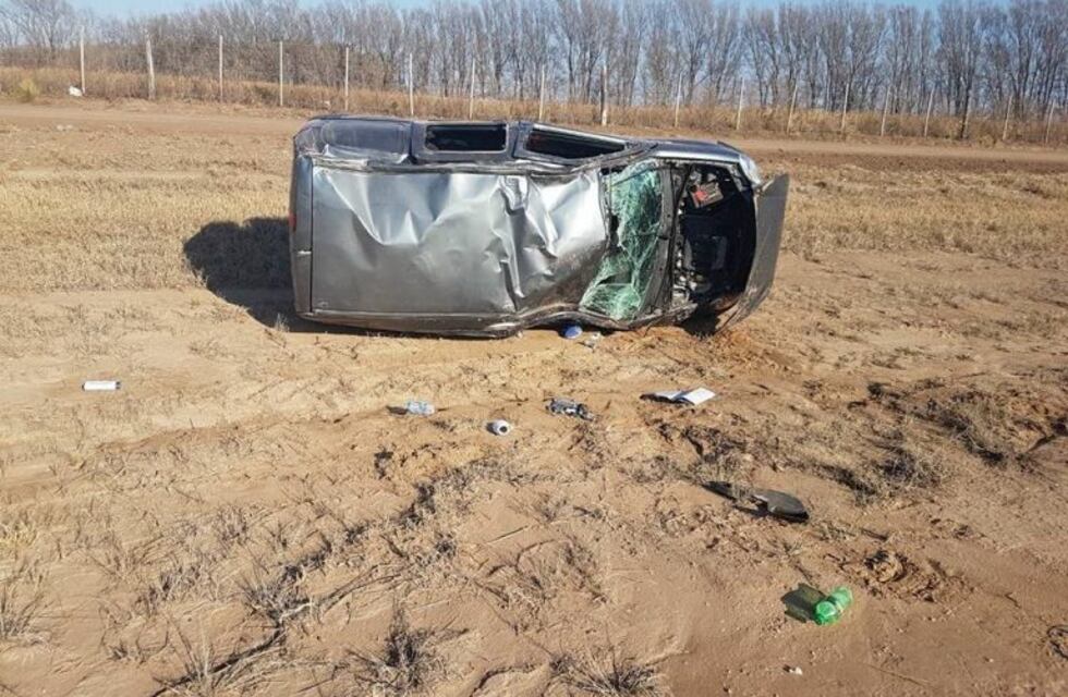 Tres heridos leves en la autovía ruta 36, cerca de Elena