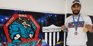 El nuevo campeón de Kick Boxing argentino, el chaqueño Germán Ángel Sanches (Vía Resistencia)\u002E