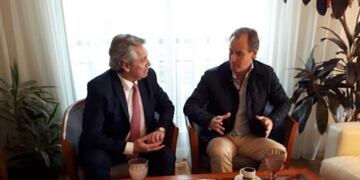Bordet se reunió con Alberto Fernández en Buenos Aires