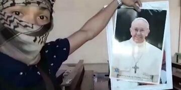 Estado Islámico amenazó al papa Francisco en un video\u002E (Web)