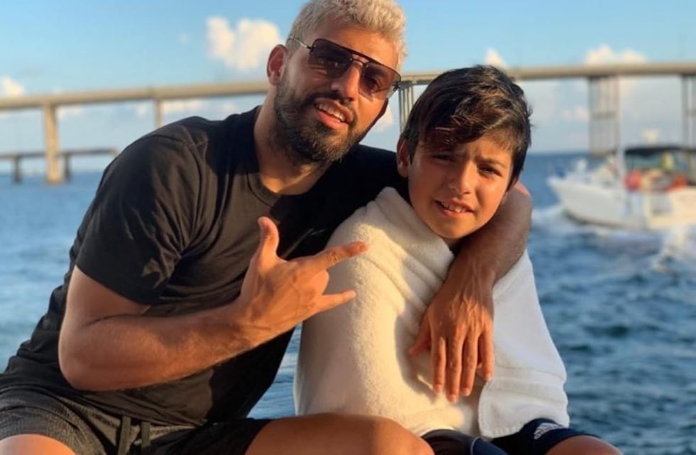 La cruel confesión del Kun Agüero sobre el saludo de cumpleaños de su hijo: "No lo leí"