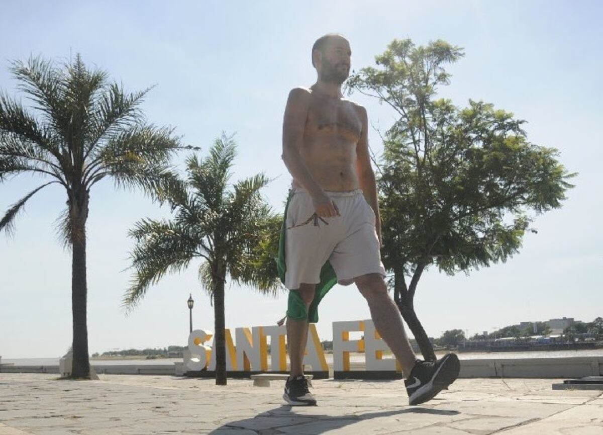 La capital provincial estuvo bajo alerta durante buena parte del miércoles\u002E (UNO Santa Fe)