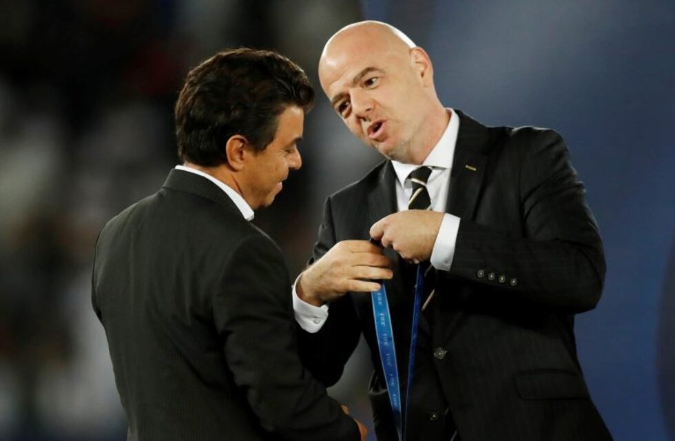 Infantino declaró que quiere un Mundial de Clubes con más equipos