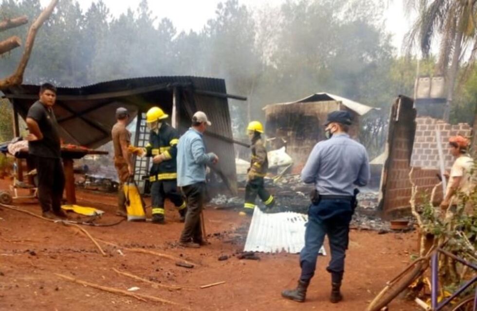 Una niña de doce años sufrió graves quemaduras en un incendio en Concepción de la Sierra
