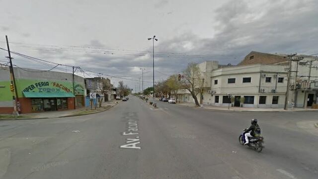 El episodio se registru00f3 en la esquina de Zuviru00eda y Hernandarias, en Santa Fe.