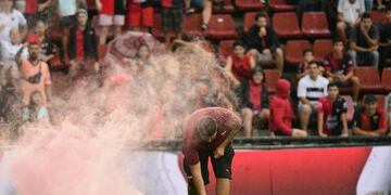 El partido fue suspendido a los 22 minutos del primer tiempo\u002E (Archivo)