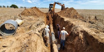 Reparación Acueducto del Oeste en San Luis