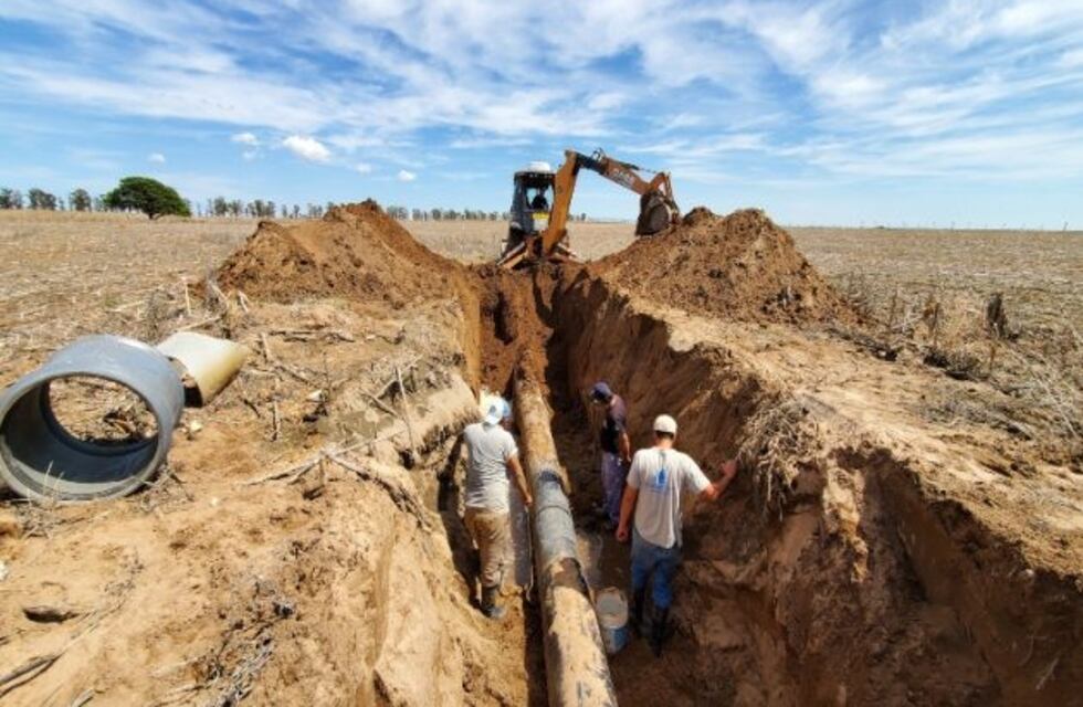 Acueducto del Oeste: quedó reparado y empezó el proceso de purgado y regulación