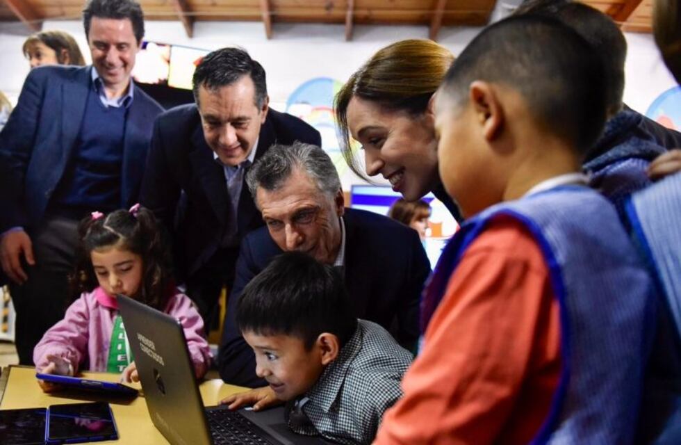 Mauricio Macri lanzó Aprender Conectados: "Estamos al nivel de Singapur, Malasia y Reino Unido"