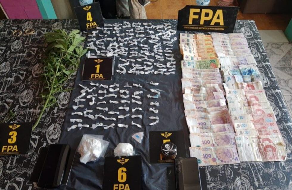 Madre, hijas y nuera detenidas por venta de drogas en barrio Yapeyú