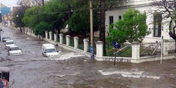 Resistencia se inunda después de los 60 mm de agua caída\u002E