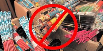 La ciudad de Berisso prohibió la venta y uso de artefactos pirotécnicos en todo su distrito (Imágen ilustrativa)\u002E