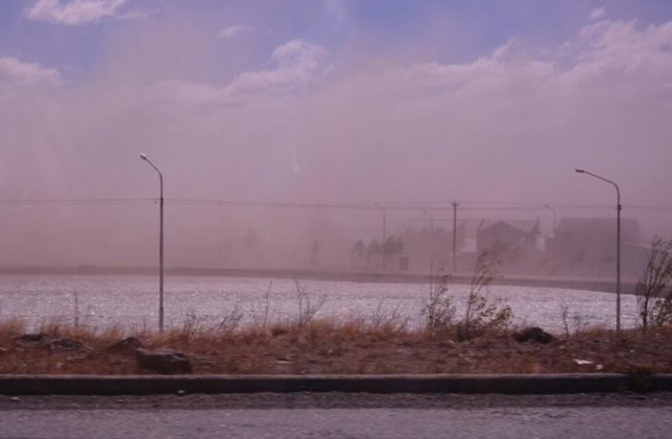 Vientos de hasta 110 kilómetros se registraron en la ciudad