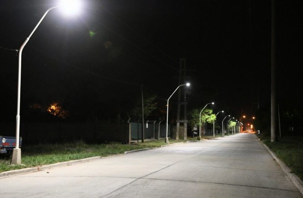 Remodelaron el alumbrado público en calle Vieytes por más de $1.000.000