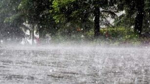 Lluvia en Carlos Paz