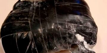 Cocaína secuestrada (Policía Cba)\u002E