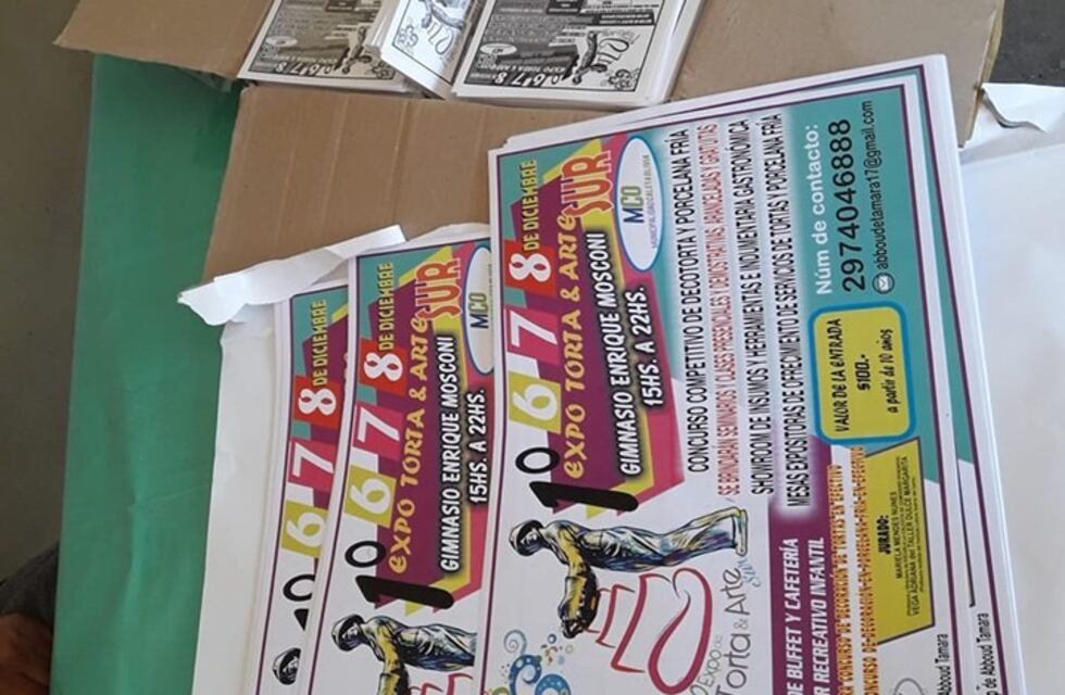 Diciembre se viene con la "Expo Torta y Arte Sur"