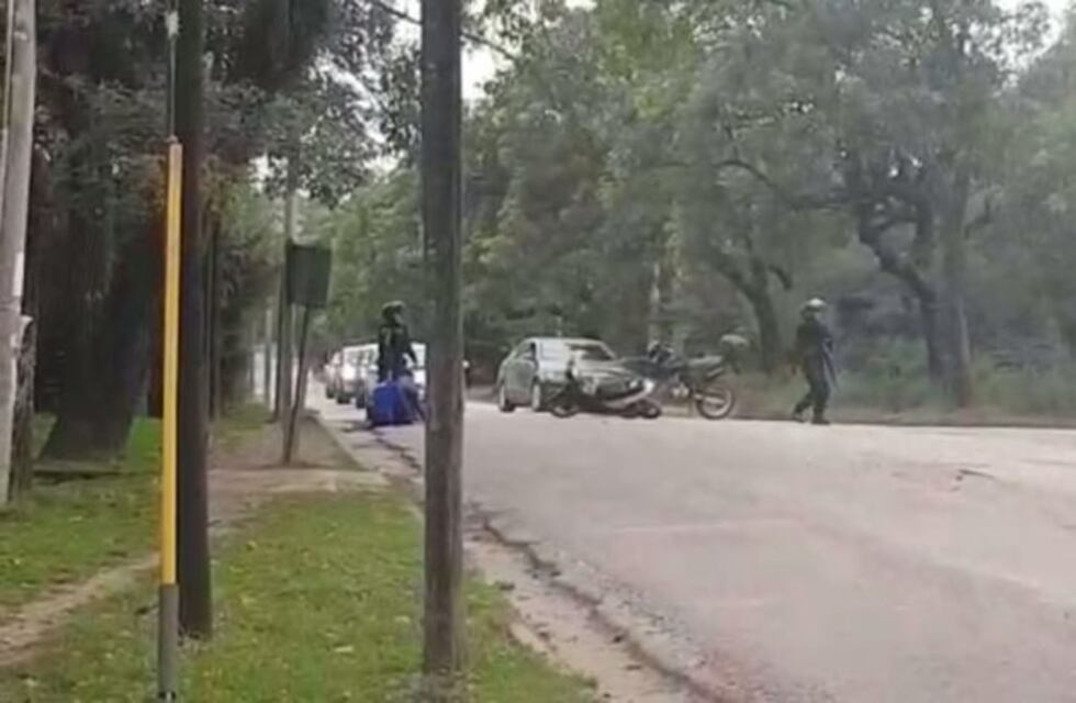 A los tiros y pedradas en San Lorenzo