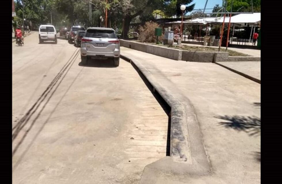 Concluyeron las obras de desagües en calles Las Heras de Carlos Paz