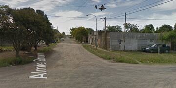 La pelea se desató al interior de una vivienda de Brown al 1700\u002E (Street View)