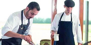 Lucas Bustos chef mendocino