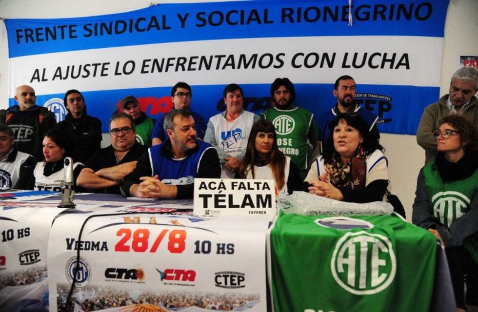 Se les descontará el día a los docentes que no trabajen el día del paro