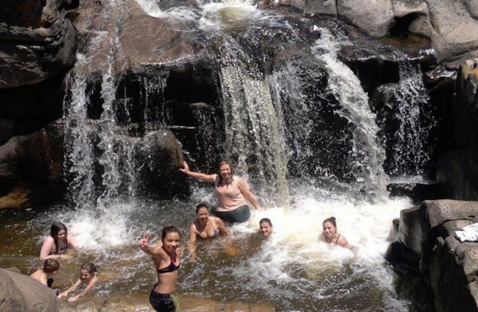La cascada del arroyo Mallín, un atractivo para conocer Bialet Massé