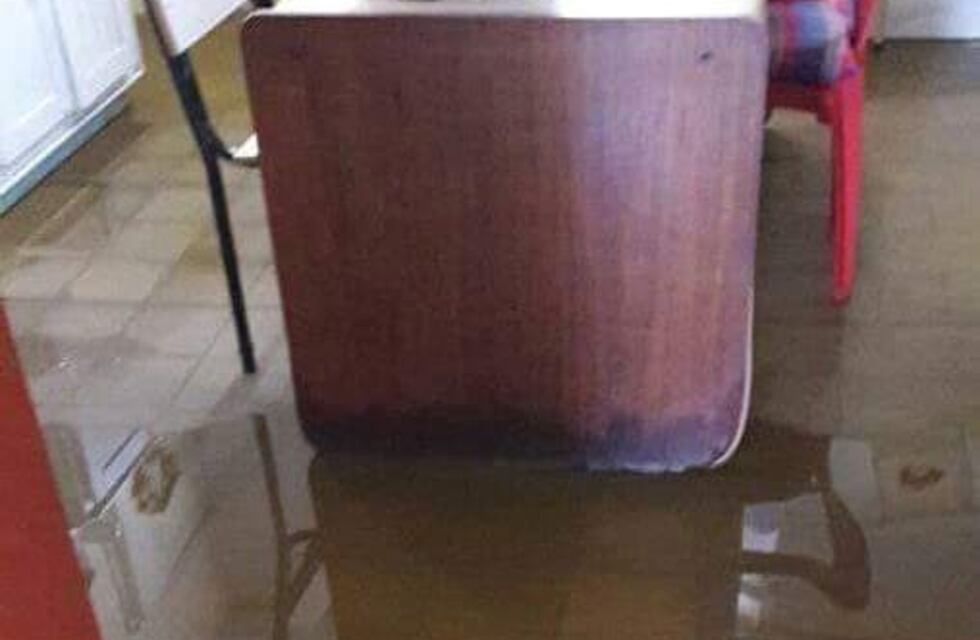 Se inundó el Jardín 904 en Punta Alta