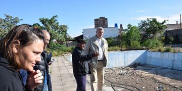 Georgina Bardach como vocal y Medardo Ligorria, presidente de la Agencia Córdoba Deportes, estuvieron presentes en el Deportivo Alberdi