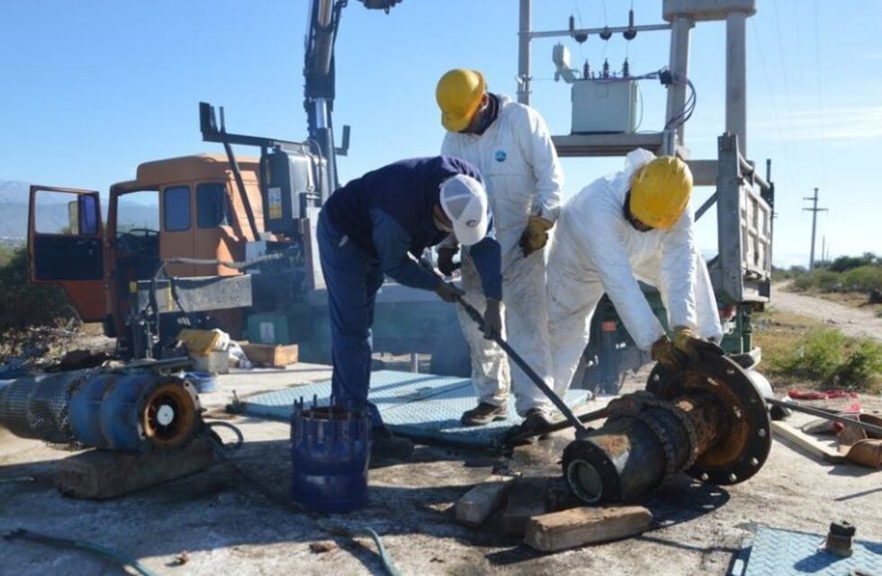 Comenzaron los trabajos de repotenciación en pozos de agua