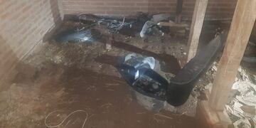 Robo\u002E Villa Parque Santa Ana