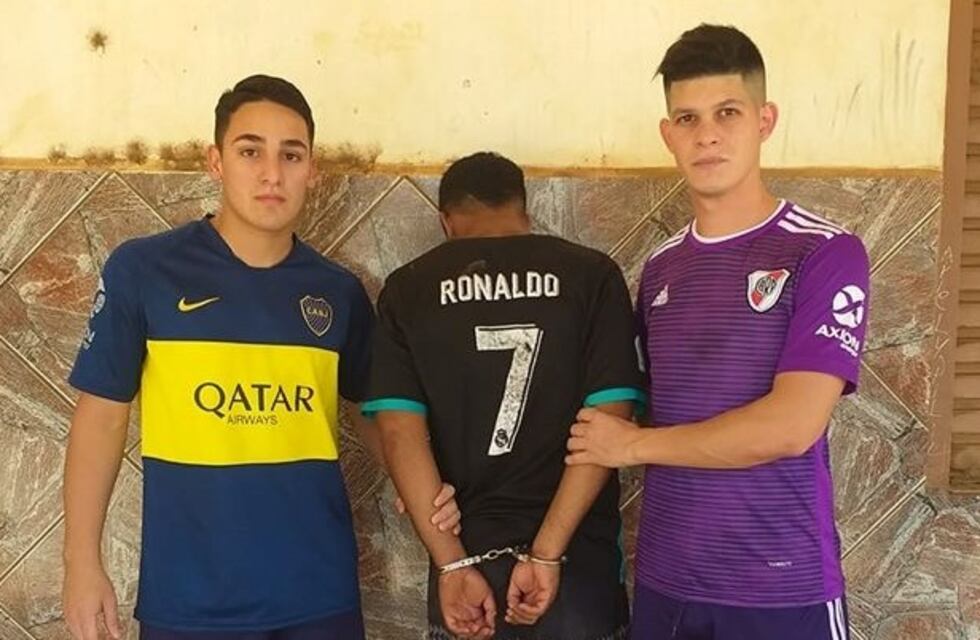 El deber los llama: son policías, iban a jugar al fútbol y en el camino atraparon a un delincuente
