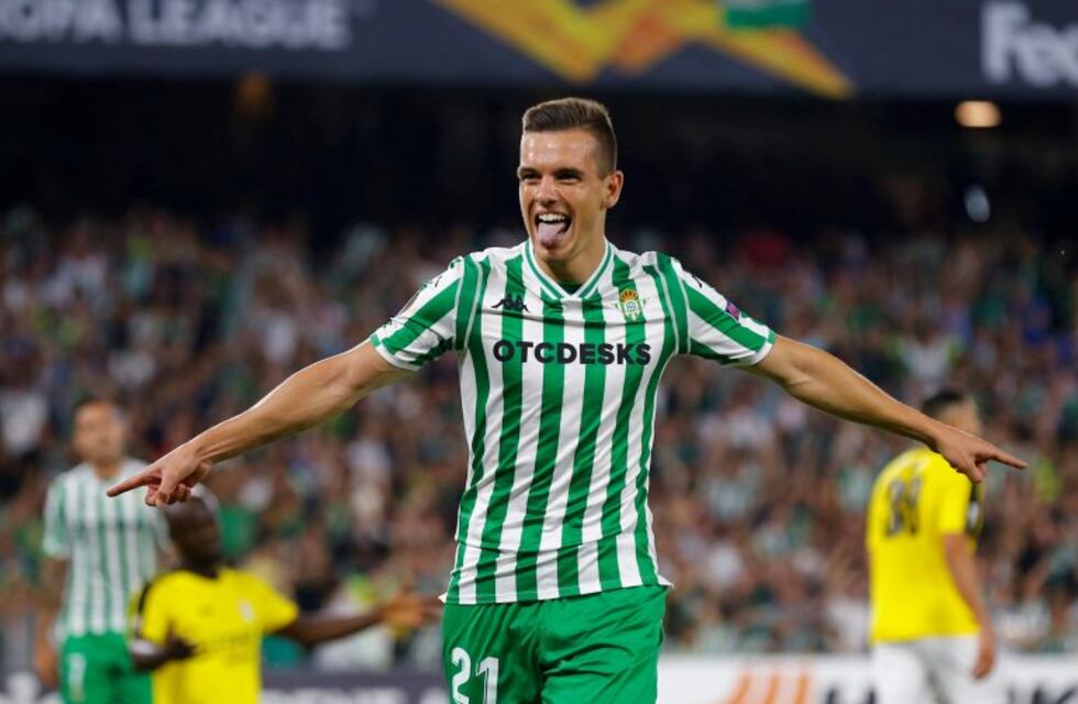 Con un golazo, Lo Celso marcó su primer tanto con la camiseta del Betis