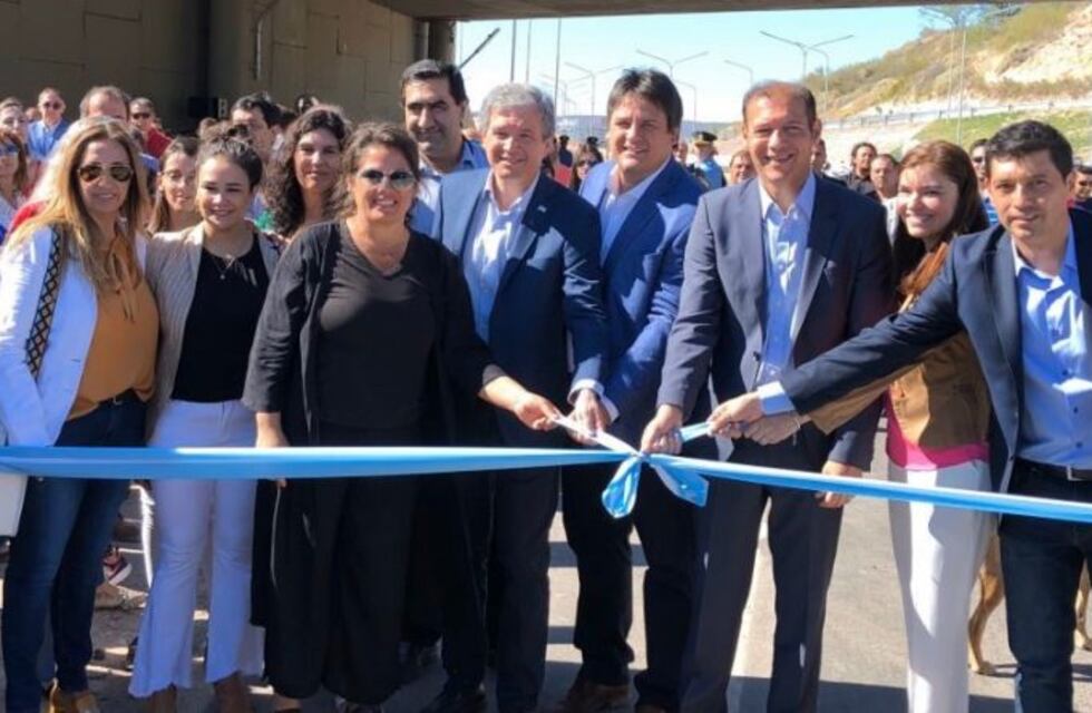 Se realizó la inauguración del nodo vial en Neuquén