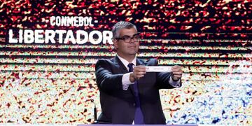 Sorteo de la edición 2020 de la Copa Libertadores (Foto: Nathalia Aguilar/EFE)