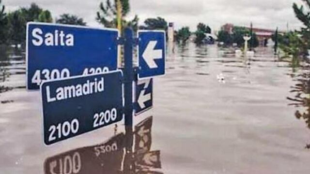 La Justicia falló a favor de un damnificado de la inundación del 2003\u002E (Archivo)
