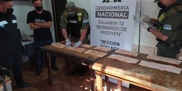 Dinero incautado en Misiones en operativos recientes\u002E Se sospecha de una ruta de fondos donde no se declara el origen ni el destino\u002E