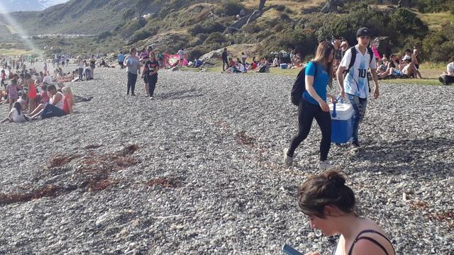 Día 2 de calor en Ushuaia