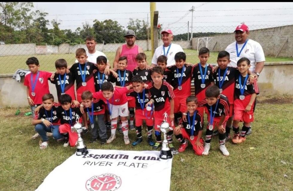 Escuelita filial River Plate campeones en Torneo internacional