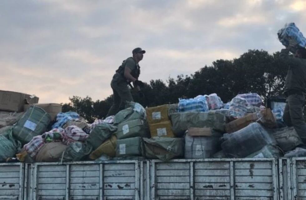 Decomisaron mercadería trucha valuada en más de 16 millones de pesos en la Ruta 34