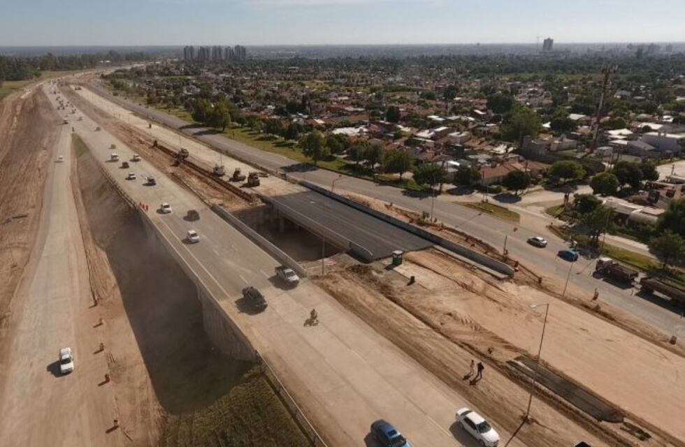 Circunvalación: se habilitó otro tramo de la calzada principal