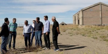 Quiroga estuvo recorriendo los parques industriales de la provincia\u002E