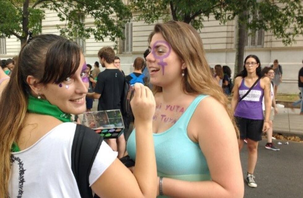 Las imágenes de la masiva jornada de lucha de las mujeres