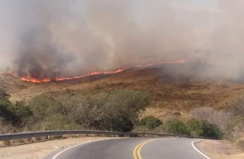 El Cabo Adriano Fera y los Bomberos Voluntarios Romina Cabrera, Sofía Budassi y Nicolás Lallana viajan a combatir el incendio
