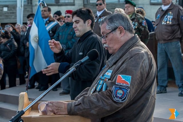 Acto de 2 de abril en Ushuaia