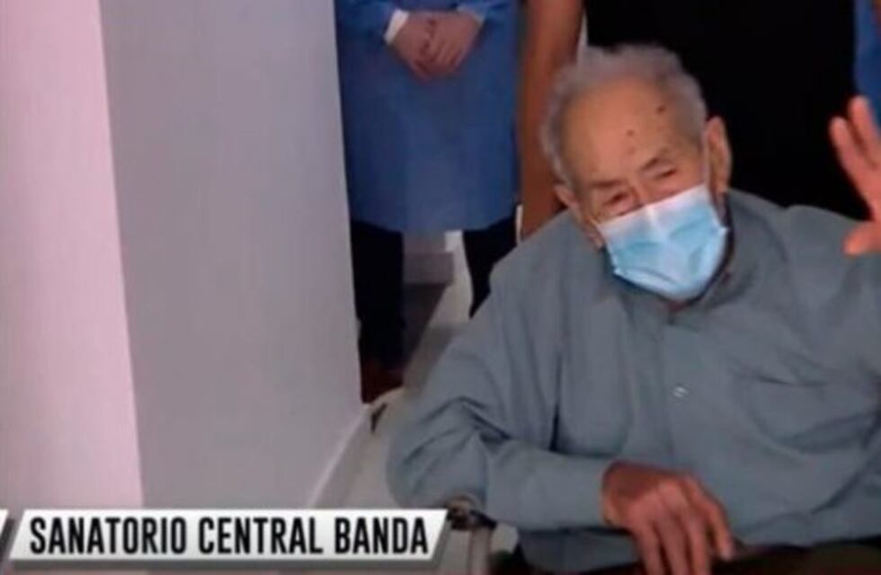 Un abuelo santiagueño de 94 años venció al coronavirus