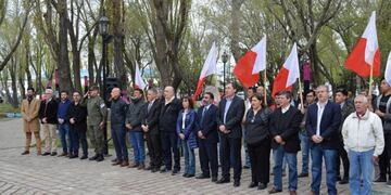 Acto por los 36 años del regreso de la democracia