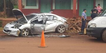 Accidente en Eldorado\u002E